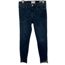 Load image into Gallery viewer, FRAME Blue Ladies Crop Ankle Skinny Jeans Stretch UK W28 L29
