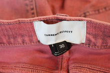 Load image into Gallery viewer, CURRENT/ELLIOTT Ladies Pink Zip Fly Slim Stretch Fit Denim Jeans 30 W32 L27
