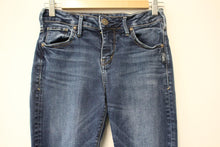 Load image into Gallery viewer, SILVER JEANS CO. Ladies Blue Cotton Blend Avery Super Skinny Leg Jeans W27 L31
