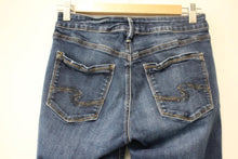 Load image into Gallery viewer, SILVER JEANS CO. Ladies Blue Cotton Blend Avery Super Skinny Leg Jeans W27 L31
