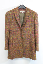 Load image into Gallery viewer, LOLA MELENDEZ Ladies Multicolour Woven 2-Button Blazer Jacket EU38 UK10

