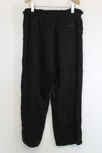 Load image into Gallery viewer, ARKET Ladies Black Wide-Leg Trousers w Belt EU44 UK16
