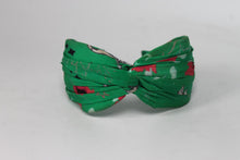 Load image into Gallery viewer, LILY AND LIONAL X ANTHROPOLOGIE Ladies Green Floral Twist Headband O/S
