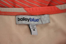 Load image into Gallery viewer, BAILEY BLUE Ladies Pink &amp; Beige Striped Sleeveless Strappy Maxi Dress Size M
