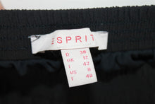 Load image into Gallery viewer, ESPRIT Ladies Black Long Pleated Hi-Low Hem Skirt EU40 UK12
