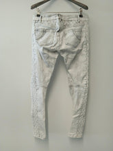 Load image into Gallery viewer, MAJE Ladies Ice Grey Cotton Zip Fly 5-Pocket Jeans Size UK10
