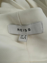 Load image into Gallery viewer, REISS Ladies White Sleeveless V-Neck Wrap Top Size UK8
