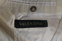 Load image into Gallery viewer, VALENTINO Men&#39;s Khaki Cotton Shawl Lapel Blazer Jacket Size L
