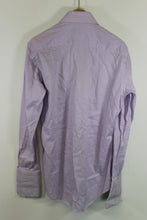 Load image into Gallery viewer, EMMETT LONDON Men&#39;s Lavender Long Sleeve Slim Fit Button Down Shirt Size 15
