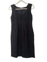 Load image into Gallery viewer, JIGSAW Ladies Black Sleeveless Scoop Neck Dress Size UK10
