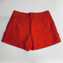Load image into Gallery viewer, REISS Red Ladies Chino Short-Length Classic Mini Shorts Size UK 8
