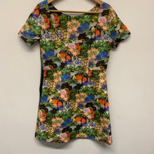Load image into Gallery viewer, PAUL &amp; JOE SISTER Green Floral Ladies Square Neck Dresses Size UK 10
