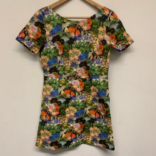 Load image into Gallery viewer, PAUL &amp; JOE SISTER Green Floral Ladies Square Neck Dresses Size UK 10
