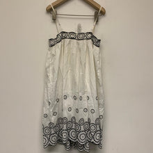 Load image into Gallery viewer, PEPE JEANS White Ladies Sleeveless Halter A-Line Dresses Size UK XS
