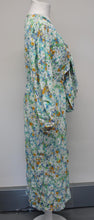 Load image into Gallery viewer, RIVER ISLAND Ladies Green Multi Tie Front Floral Cut Out Midi Dress UK12
