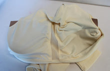 Load image into Gallery viewer, ALO Ladies Vanilla Yellow Ribbed Long Sleeve Cropped Sports Yoga Top Size L
