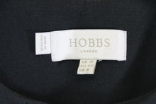 Load image into Gallery viewer, HOBBS Ladies Black Sleeveless Round Neck Belted Midi Sheath Dress EU40 UK12
