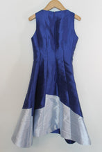 Load image into Gallery viewer, COAST Ladies Blue Sleeveless Round Neck Midi Skater Dress EU36 UK8
