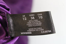 Load image into Gallery viewer, PLANET Ladies Purple Sleeveless Scoop Neck Knee Length Sheath Dress EU38 UK12

