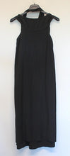 Load image into Gallery viewer, FRANKIE SHOP Ladies Black Cotton Modal Blend Asymmetric Jersey Tank Dress L
