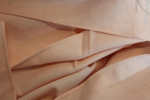 Load image into Gallery viewer, WELLS GRACE Ladies H7180 Peach Pink 100% Feather Side Zip Mini Skirt Size L
