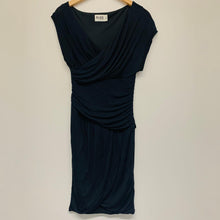 Load image into Gallery viewer, ALICE BY TEMPERLY Black Ladies Sleeveless V-neck A-Line Dress Size UK 8

