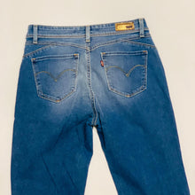 Load image into Gallery viewer, LEVI&#39;S Classic Blue Demi Curve Ladies Skinny Fit Jeans Size UK 28 W28 L30
