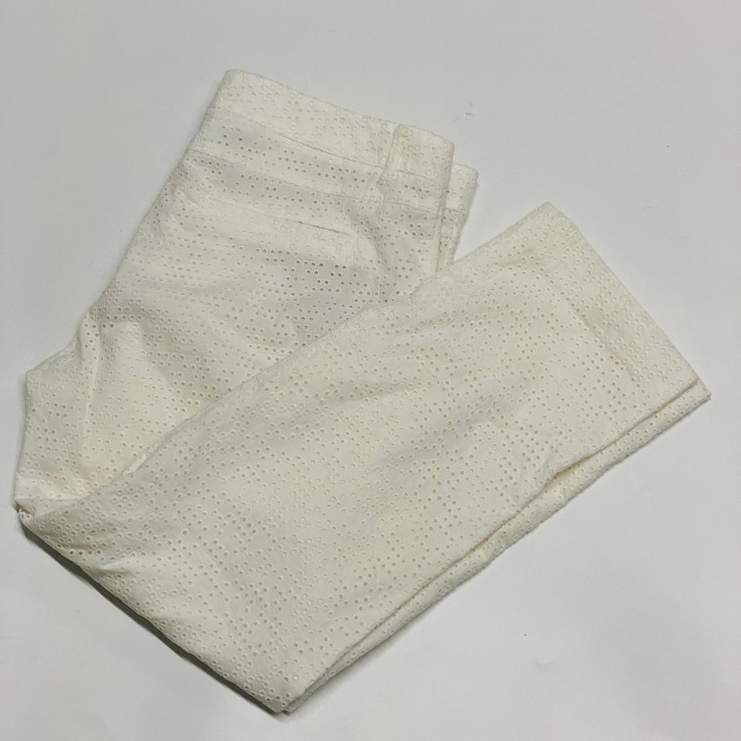 BOSS HUGO BOSS White Ladies Dress Pants Trousers Size UK 12 W33 L25