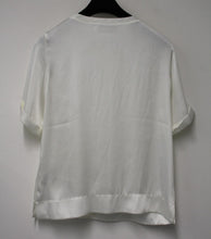 Load image into Gallery viewer, BY MALENE BIRGER Ladies Ivory White Satin Oversized Sleeve Winana Top EU34 UK6
