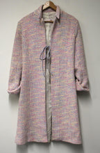 Load image into Gallery viewer, RACHEL ROBARTS Ladies Multicoloured Knitted Knee-Length Coat Approx UK10
