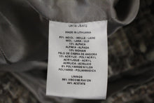 Load image into Gallery viewer, JAEGER Ladies Brown Wool Blend Medium Knit Double-Breasted Jacket UK14

