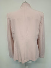 Load image into Gallery viewer, M&amp;S Ladies Nude Pink Long Sleeve Open Front Blazer Jacket Size UK16
