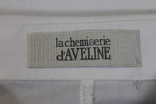 Load image into Gallery viewer, LA CHEMISERIE D&#39;AVELINE Ladies White Cotton Long Sleeve Shirt EU40 UK12
