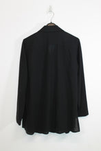 Load image into Gallery viewer, JOOP! Ladies Black Wool Long Sleeve Button Down Shirt EU38 UK10
