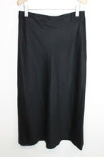 Load image into Gallery viewer, NICOLE FARHI Ladies Black Wool Long Maxi Skirt EU42 UK14
