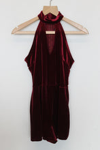 Load image into Gallery viewer, ATMOSPHERE Ladies Purple Velvet Sleeveless High Neck Mini Dress EU38 UK10

