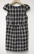Load image into Gallery viewer, ATMOSPHERE Ladies Multicoloured Check Sleeveless Knitted Mini Dress Size UK8
