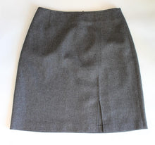 Load image into Gallery viewer, STEFANEL Ladies Grey Straight Knee Length Skirt EU40 UK12
