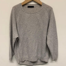 Load image into Gallery viewer, M&amp;S COLLECTION Grey Ladies Long Sleeve Round Neck Pullover Jumper L
