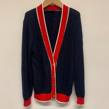 Load image into Gallery viewer, M&amp;S COLLECTION Blue Ladies Long Sleeve V-Neck Cardigan Jumper Size UK L
