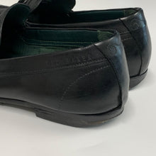 Load image into Gallery viewer, TED BAKER Black Slip On Formal Office Horsebit Loafers Men&#39;s Dress Shoes UK 9
