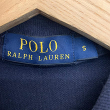 Load image into Gallery viewer, POLO RALPH LAUREN Blue Men&#39;s Short Sleeve Collared Classic Polo Shirt UK S
