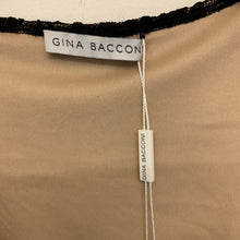 Load image into Gallery viewer, GINA BACCONI Black Ladies Long Sleeve V-Neck Basic Blouse Size UK 14 NEW
