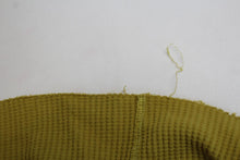Load image into Gallery viewer, BDG URBAN OUTFITTERS Ladies Mustard Yellow Stretch Waffle Knit Cropped Top S
