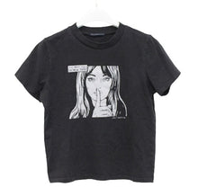Load image into Gallery viewer, BRANDY MELVILLE Ladies I&#39;ll Meet You In New York Black White T Shirt Approx. XS
