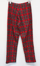 Load image into Gallery viewer, JOHN GALT Ladies Red Multi Plaid High Rise Zip Fly Kim Pants OS Approx. W26 L28
