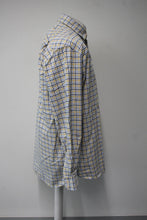 Load image into Gallery viewer, CORDINGS Blue &amp; Yellow Cotton Check Long Sleeve Field Shirt 16.5&quot; Collar RRP80
