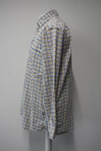 Load image into Gallery viewer, CORDINGS Blue &amp; Yellow Cotton Check Long Sleeve Field Shirt 16.5&quot; Collar RRP80
