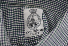 Load image into Gallery viewer, CORDINGS Purple &amp; Green Cotton Long Sleeve Field Shirt 16&quot; Collar RRP80
