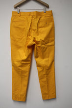 Load image into Gallery viewer, CORDINGS Men&#39;s Yellow Cotton Regular Fit Chino Trousers W36 L32 RRP110 NEW
